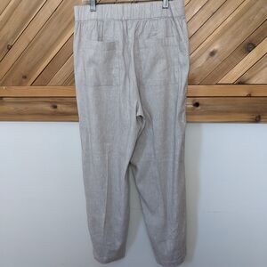Lou & Grey Women's Light Gray Chinos Linen And Viscose